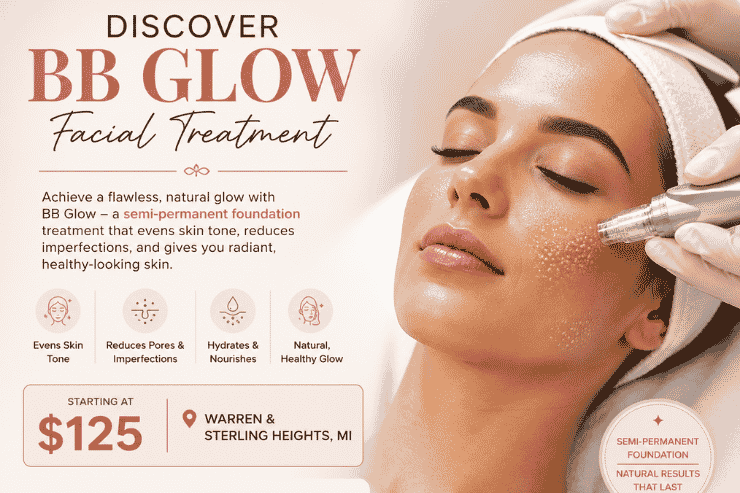 BB Glow Facial Treatment in Michigan  